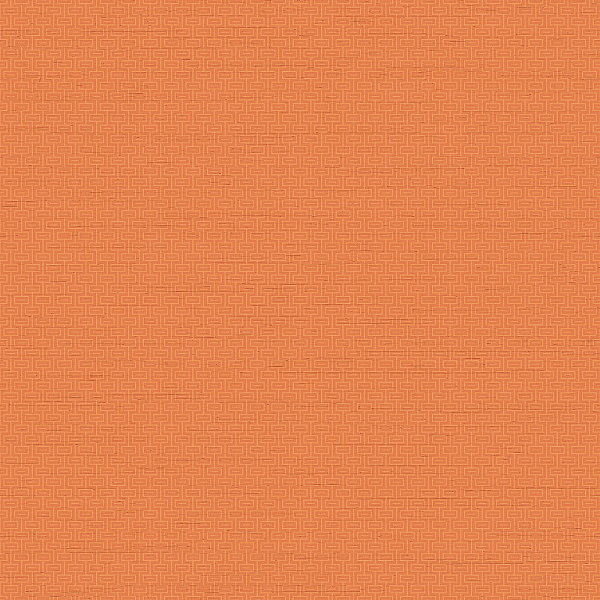 Greeek Key Plain Burnt Orange