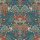 Nordic Deer Forest Petrol Blue