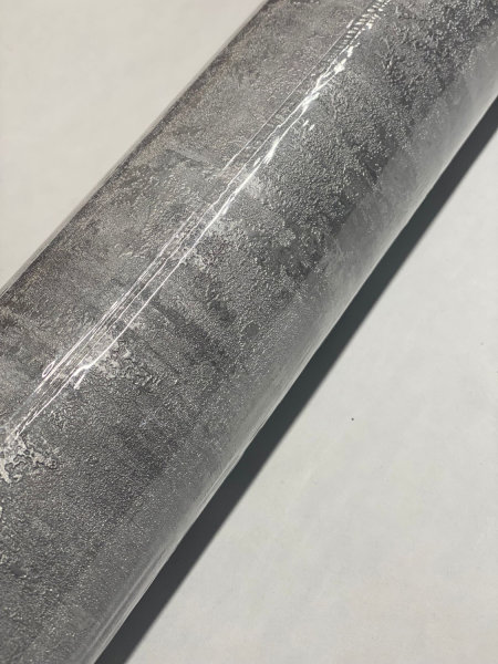 XL Vlies - Tapete Struktur Silber Metallic
