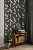 Linnet Cream Charcoal