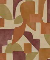 Linnet Burgundy Burnt Orange