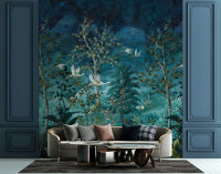 Midnight Canopy Blue (Mural)