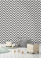 Chevron Black/White