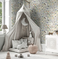 Animal Maps Grey