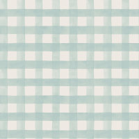 Watercolour Gingham Blue