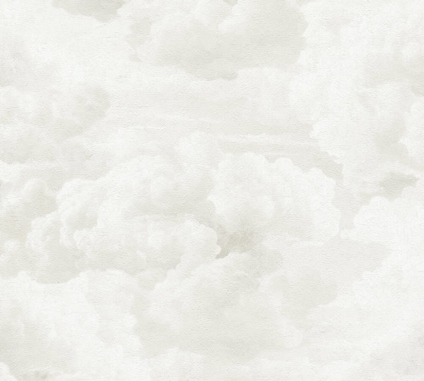 XL Vlies - Tapete Wolken grau
