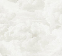 XL Vlies - Tapete Wolken grau
