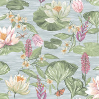 Water Lily Blue