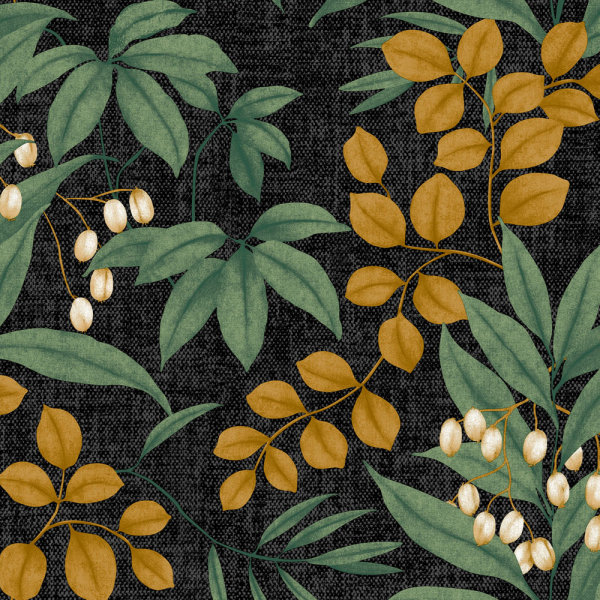 Solace Persephone Charcoal/Ochre