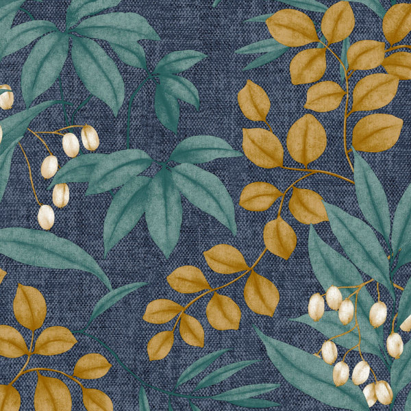 Solace Persephone Navy/Ochre