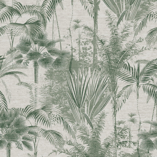 Solace Jungle Texture Green