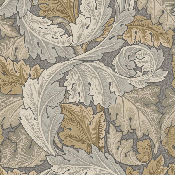 William Morris Acanthus Neutral  Natural