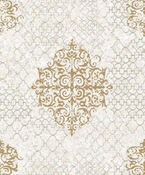 Lustre Tapeten Barock Damast