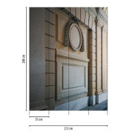 Daniel Hechter Wandbild 2,8 x 2,12 M. (HxB)