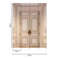 Daniel Hechter Wandbild 2,8 x 2,12 M. (HxB)