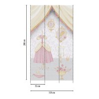 Lilly & Luis  Wandbild 2,8 x 1,59 M. (HxB)