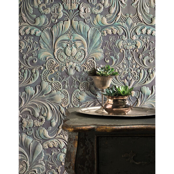 Wandbelag Tapete Lincrusta Italian Renaissance