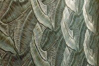 Wandbelag Tapete Lincrusta Tropical Leaf