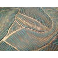Wandbelag Tapete Lincrusta Tropical Leaf