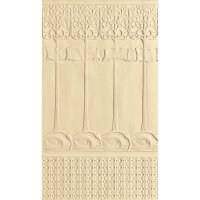 Wandbelag Dado Sockel Lincrusta Art Nouveau