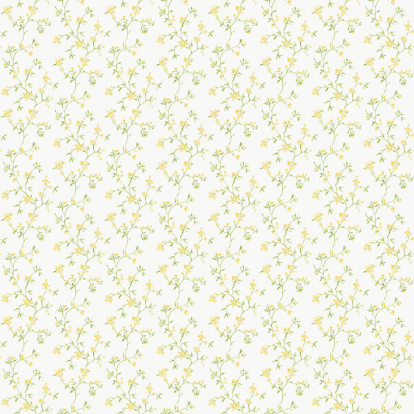 Mininatures Tapeten Landhausstil Blumen Floral