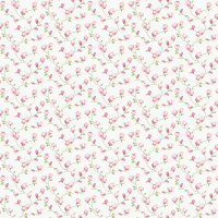 Mininatures Tapeten Landhausstil Blumen Floral