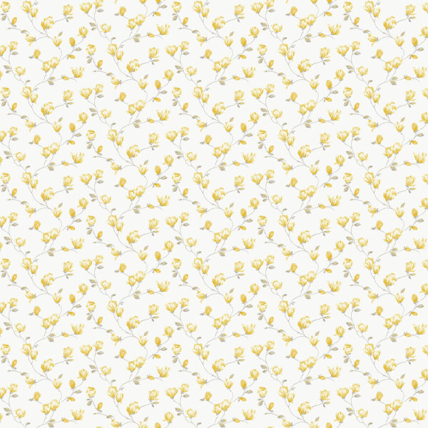 Mininatures Tapeten Landhausstil Blumen Floral