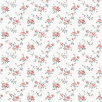Mininatures Tapeten Landhausstil Rosen