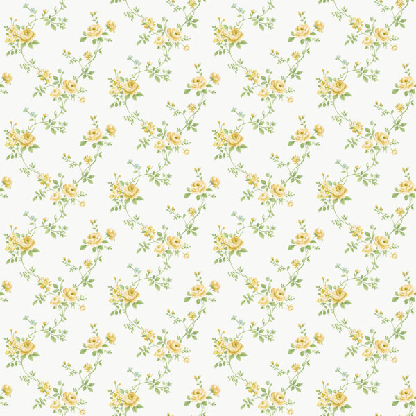 Mininatures Tapeten Landhausstil Rosen
