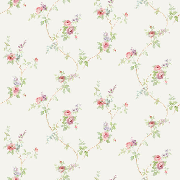 Classic Silks 4 Floral Rank Rosen Wildblumen