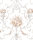 Classic Silks 4 Florales Barockmuster Blumenarrangement