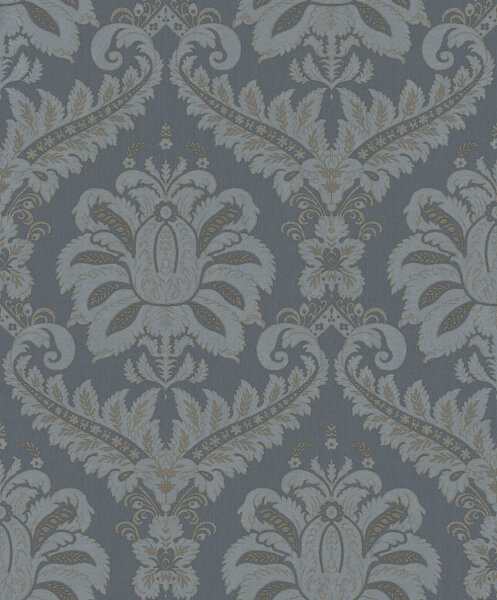 Tapete Ornamenta Barock-Damastmuster