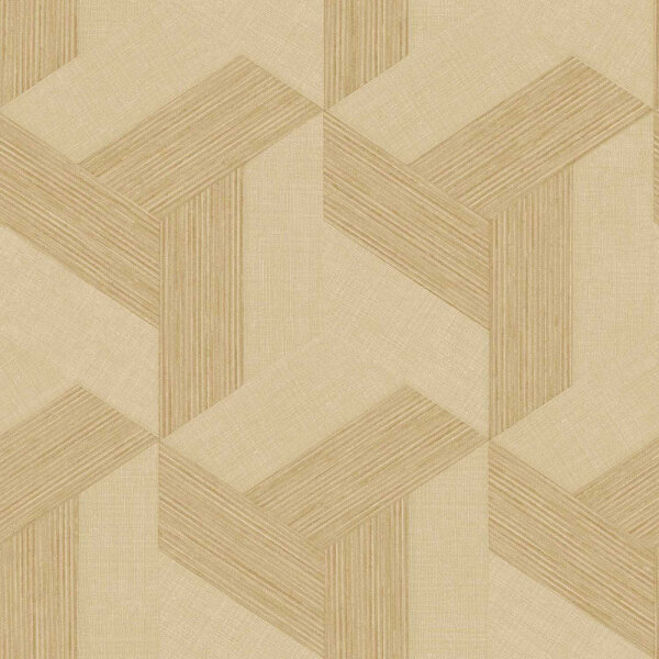 Tapete Sintesi Geometrisch Würfelmuster  3D-Effekt
