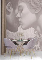 Fototapete Walls by Patel 4 m x 2,7 m Paar Lila Taupe...