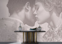 Fototapete Walls by Patel 4 m x 2,7 m Paar Lila Taupe  Raum 4