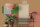 Fototapete Walls by Patel 4 m x 2,7 m Geometrisch Braun Orange  Raum 3