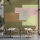 Fototapete Walls by Patel 4 m x 2,7 m Geometrisch Grün Beige  Raum 3