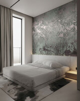 Fototapete Walls by Patel 4 m x 2,7 m Metallic Silber...