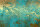 Fototapete Walls by Patel 4 m x 2,7 m Metallic Türkis Gold  Raum 1