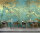 Fototapete Walls by Patel 4 m x 2,7 m Metallic Türkis Gold  Raum 4