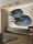 Fototapete Walls by Patel 4 m x 2,7 m Fische Blau Beige  Raum 2