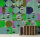 Fototapete Walls by Patel 4 m x 2,7 m Kreise Blau Grün Pink Raum 2