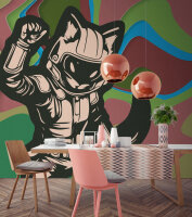 Fototapete Walls by Patel 4 m x 2,7 m Manga Grün...