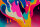 Fototapete Walls by Patel 4 m x 2,7 m 3D Pink Türkis Gelb Raum 5