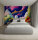 Fototapete Walls by Patel 4 m x 2,7 m Wolken Dunkelblau Pink Orange Raum 3