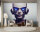 Fototapete Walls by Patel 4 m x 2,7 m Roboter Grau   Raum 2