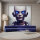 Fototapete Walls by Patel 4 m x 2,7 m Roboter Grau   Raum 3