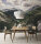 Fototapete Walls by Patel 4 m x 2,7 m Landschaft Grün Grau  Raum 4