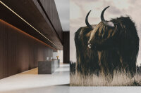 Fototapete Walls by Patel 4 m x 2,7 m Wildtier Braun Beige  Raum 3