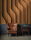 Fototapete Walls by Patel 4 m x 2,7 m Holzpaneel Braun   Raum 3